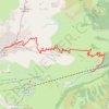 Itinéraire Le Monné de Cauterets, distance, dénivelé, altitude, carte, profil, trace GPS