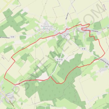 Itinéraire Le Pignolet, distance, dénivelé, altitude, carte, profil, trace GPS