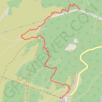 Itinéraire Le Pleynet, distance, dénivelé, altitude, carte, profil, trace GPS
