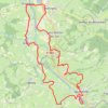 Itinéraire Les Coindrys, au départ de la Roulotte du Brionnais, distance, dénivelé, altitude, carte, profil, trace GPS