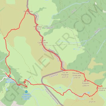 Itinéraire TT31_Entecade_Arres_2018-06-23, distance, dénivelé, altitude, carte, profil, trace GPS