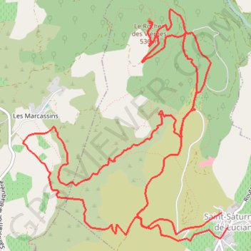 Itinéraire saint saturnin canyon du diable, distance, dénivelé, altitude, carte, profil, trace GPS