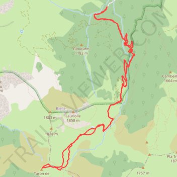 Itinéraire Turin de GOITA_1, distance, dénivelé, altitude, carte, profil, trace GPS
