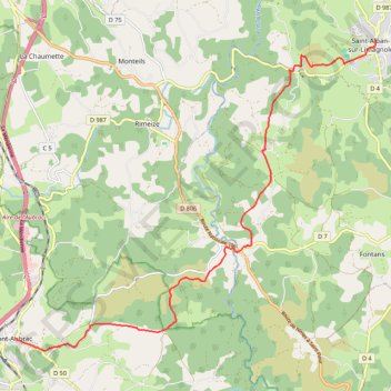 Itinéraire Tracé 027, distance, dénivelé, altitude, carte, profil, trace GPS