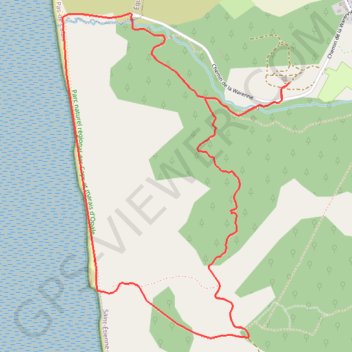 Itinéraire Plages et Dunes d'Ecault - Saint-Étienne-au-Mont, distance, dénivelé, altitude, carte, profil, trace GPS