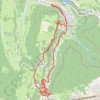 Itinéraire Baume-les-Messieurs, distance, dénivelé, altitude, carte, profil, trace GPS