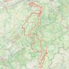 Itinéraire LBLC 2024 - 253km, distance, dénivelé, altitude, carte, profil, trace GPS