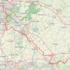 Itinéraire Bruxelles-Namur+, distance, dénivelé, altitude, carte, profil, trace GPS