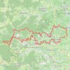 Itinéraire Le Pérréon 2026_46k240 1296m-25454025, distance, dénivelé, altitude, carte, profil, trace GPS