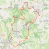 Itinéraire Chazelles sur Lyon, distance, dénivelé, altitude, carte, profil, trace GPS