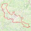 Itinéraire Sur les pas des Maîtres Sonneurs entre Berry et Bourbonnais, distance, dénivelé, altitude, carte, profil, trace GPS