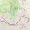 Itinéraire Mont perdu par Gavarnie, distance, dénivelé, altitude, carte, profil, trace GPS