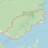 Itinéraire 2025-06-27 Gaspesie, distance, dénivelé, altitude, carte, profil, trace GPS