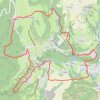 Itinéraire 1-348, distance, dénivelé, altitude, carte, profil, trace GPS