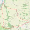 Itinéraire De Marquefave à Lacaugne, distance, dénivelé, altitude, carte, profil, trace GPS