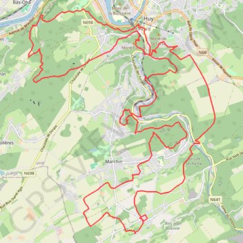 Itinéraire Marathon trail du Hoyoux ❤️😍, distance, dénivelé, altitude, carte, profil, trace GPS