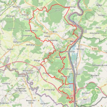 Itinéraire Gravel dans les vignes, distance, dénivelé, altitude, carte, profil, trace GPS