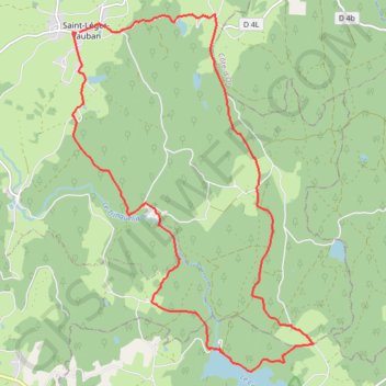 Itinéraire parcours_1434217.gpx (3), distance, dénivelé, altitude, carte, profil, trace GPS