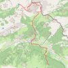 Itinéraire Les Cornettes de Bise - Les 4 Monts du Chablais, distance, dénivelé, altitude, carte, profil, trace GPS