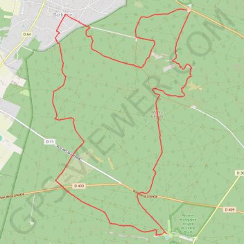 Itinéraire Fontainebleau Epine, distance, dénivelé, altitude, carte, profil, trace GPS