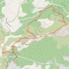 Itinéraire Le vallon de Glaizes - OLLIOULES - 83, distance, dénivelé, altitude, carte, profil, trace GPS