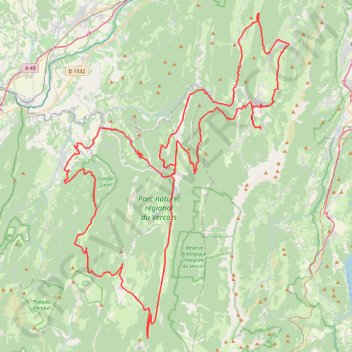 Itinéraire GFNY Villard de Lans - Long Course, distance, dénivelé, altitude, carte, profil, trace GPS