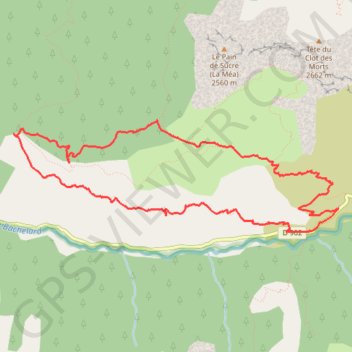 Itinéraire Baume Longe - Cloche, distance, dénivelé, altitude, carte, profil, trace GPS