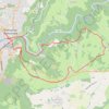 Itinéraire Circuit Villefranche de Rouergue, distance, dénivelé, altitude, carte, profil, trace GPS