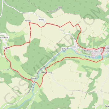 Itinéraire Circuit du Prieuré - Corvol l'Orgueilleux, distance, dénivelé, altitude, carte, profil, trace GPS