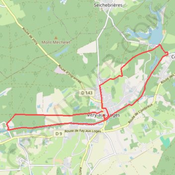 Itinéraire Entre_canal_et_fôret_par_l'étang_de_la_vallée, distance, dénivelé, altitude, carte, profil, trace GPS