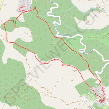 Itinéraire Les chemins de Vivès, distance, dénivelé, altitude, carte, profil, trace GPS