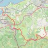 Itinéraire GR10 Hendaye - Olhette, distance, dénivelé, altitude, carte, profil, trace GPS