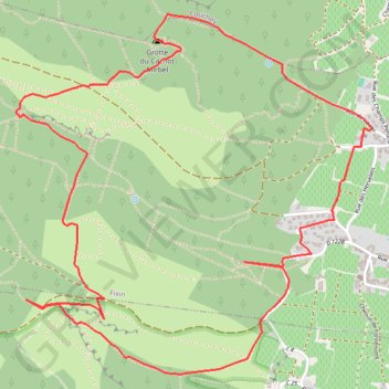 Itinéraire Les arches Fixin Bochon, distance, dénivelé, altitude, carte, profil, trace GPS