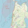 Itinéraire Den Helder-Noordzeekanaal, distance, dénivelé, altitude, carte, profil, trace GPS