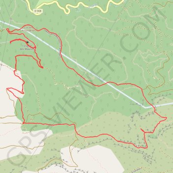 Itinéraire Tête de la Fontasse, distance, dénivelé, altitude, carte, profil, trace GPS