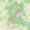 Itinéraire Boucle VTT depuis L'Orbrie, distance, dénivelé, altitude, carte, profil, trace GPS