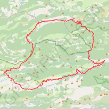 Itinéraire Le Mas, distance, dénivelé, altitude, carte, profil, trace GPS