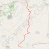 Itinéraire Boudnib - Guercif - 2016 (1), distance, dénivelé, altitude, carte, profil, trace GPS