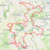 Itinéraire 0 - 48 kms telethon 2026, distance, dénivelé, altitude, carte, profil, trace GPS