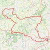 Itinéraire Kreiz Breizh_P4, distance, dénivelé, altitude, carte, profil, trace GPS