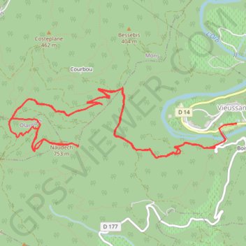 Itinéraire Le Naudech, distance, dénivelé, altitude, carte, profil, trace GPS