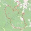 Itinéraire Tanneron les mimosas, distance, dénivelé, altitude, carte, profil, trace GPS