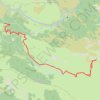 Itinéraire Le pic des Gahus par la cabane des Sarris, distance, dénivelé, altitude, carte, profil, trace GPS