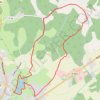 Itinéraire Orthez - Laqueyre, distance, dénivelé, altitude, carte, profil, trace GPS