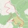 Itinéraire Le col du serre du pradel à Les Ayres, distance, dénivelé, altitude, carte, profil, trace GPS