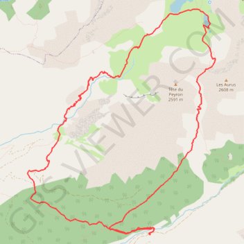 Itinéraire Lac de l'Ascension, distance, dénivelé, altitude, carte, profil, trace GPS