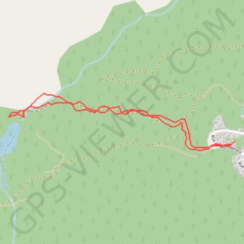 Itinéraire Lac des Monts d'Olmes, distance, dénivelé, altitude, carte, profil, trace GPS