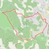 Itinéraire Les Marreliers - Barjols, distance, dénivelé, altitude, carte, profil, trace GPS