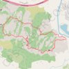 Itinéraire Rocher de Roquebrune : Les 3 croix par la crête en boucle, distance, dénivelé, altitude, carte, profil, trace GPS