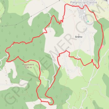 Itinéraire Minitrail des Balcons de la Drôme, distance, dénivelé, altitude, carte, profil, trace GPS